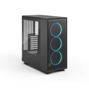 Fraktális korszak/Midi Tower/Transpar./Fekete