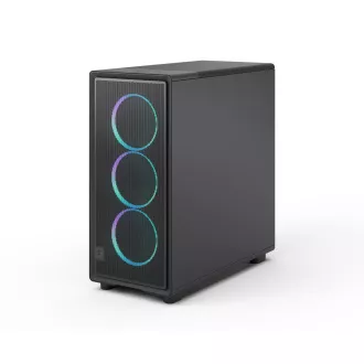 Fraktális korszak/Midi Tower/Transpar./Fekete