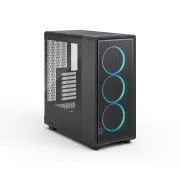 Fraktális korszak/Midi Tower/Transpar./Fekete