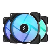Fractal Design Aspect 12 RGB PWM fekete keret 3 darabos kiszerelésben
