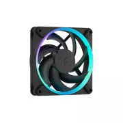 Fractal Design Momentum 12 RGB, Fekete