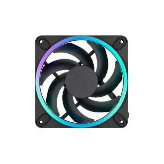 Fractal Design Momentum 12 RGB, Fekete