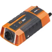 Feszültség átalakító Carspa PID400 12V/230V USB 400W, módosított szinusz hullám, digitális kijelzővel