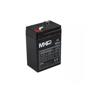 Pb akkumulátor MHPower VRLA AGM 6V/4Ah (MS4-6)