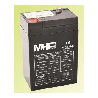 Pb akkumulátor MHPower VRLA AGM 6V/4,5Ah (MS4.5-6) Pb akkumulátor MHPower VRLA AGM 6V/4,5Ah (MS4.5-6)