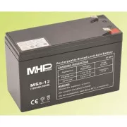 Pb akkumulátor MHPower VRLA AGM 12V/9Ah (MS9-12)