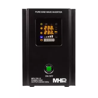 Tartalék tápegység MHPower MPU700-12,UPS,700W, tiszta szinuszos, 700W Tartalék tápegység MHPower MPU700-12,UPS,700W, tiszta szinuszos, 700W