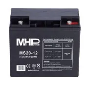 MHPower MS20-12 AGM 12V/20Ah T5 ólomsavas akkumulátor