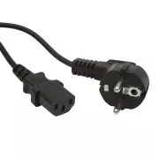 Gembird IEC C13 hálózati kábel, fekete, 1,8m