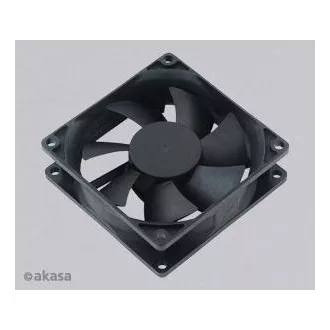 kiegészítő ventilátor Akasa 80x80x25 fekete OEM H