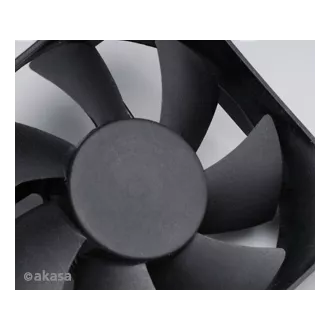 kiegészítő ventilátor Akasa 80x80x25 fekete OEM H