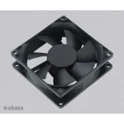 kiegészítő ventilátor Akasa 80x80x25 fekete OEM H