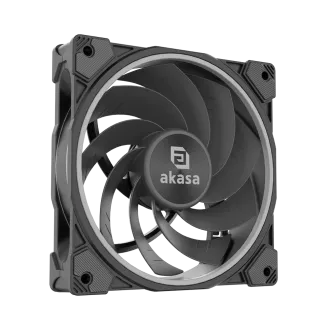 kiegészítő ventilátor Akasa SOHO AR12, 12 cm fordított irányban