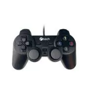 Gamepad C-TECH Callon PC/PS3-hoz, 2x analóg, X-bemenet, rezgő, 1,8m kábel, USB