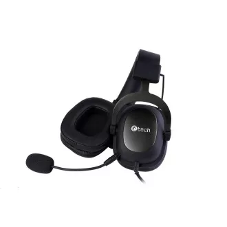 C-TECH ARCHON V2/Stereo/Jack/Drót/Drót/Fekete