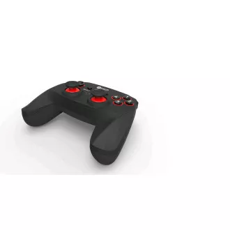 Gamepad C-TECH Khort PC/PS3/Androidhoz, 2x analóg, X-bemenet, rezgés, vezeték nélküli, USB