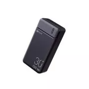 Powerbank C-tech 30000mAh, Li-Pol, 20W, USB-C/USB-A/mikro USB