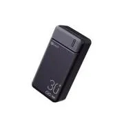 Powerbank C-tech 30000mAh, Li-Pol, 20W, USB-C/USB-A/mikro USB