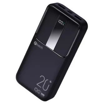 Powerbank C-tech 20000mAh, Li-Pol, 22,5W, USB-C/USB-A/mikro USB Powerbank C-tech 20000mAh, Li-Pol, 22,5W, USB-C/USB-A/mikro USB