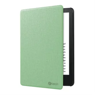 C-TECH PROTECT tok Amazon Kindle TOUCH 2024 készülékhez, WAKE/SLEEP funkció, kemény borító, AKC-22, matcha