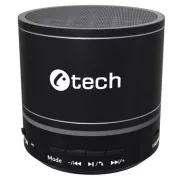 C-TECH SPK-08B hangszóró, bluetooth, fekete