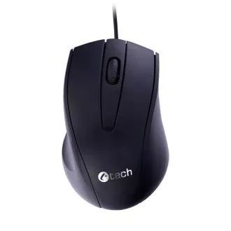 C-TECH egér WM-07/Ergonomikus/optikai/jobbkezes/1 200 DPI/vezeték nélküli USB/fekete