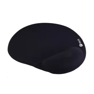 C-TECH MPG-03 zselés egérpad, fekete, 240x220mm