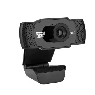 Webkamera C-TECH CAM-11FHD, 1080P, mikrofon, fekete