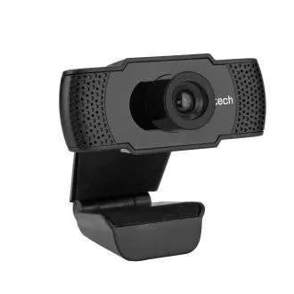 Webkamera C-TECH CAM-07HD, 720P, mikrofon, fekete Webkamera C-TECH CAM-07HD, 720P, mikrofon, fekete