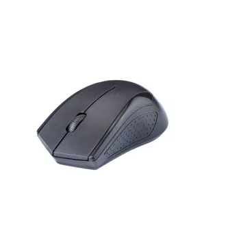 C-TECH WLM-07/Office/Optikai/1 200 DPI/Vezeték nélküli USB/Fekete