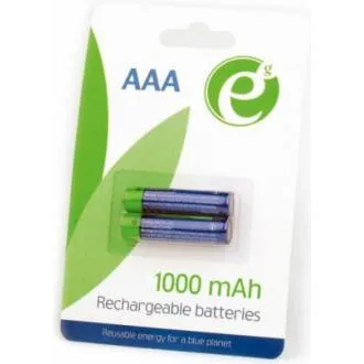GEMBIRD NiMH újratölthető elemek AAA 1000mAh 2db GEMBIRD NiMH újratölthető elemek AAA 1000mAh 2db