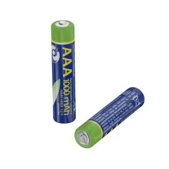 GEMBIRD NiMH újratölthető elemek AAA 1000mAh 2db GEMBIRD NiMH újratölthető elemek AAA 1000mAh 2db