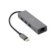 Gembird USB-C GBit adapter   3x USB 3.1