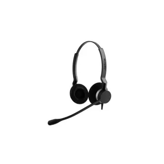 Jabra BIZ 2300/Stereo/USB/Wire/Fekete