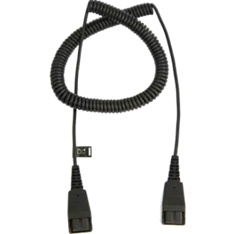 Jabra hosszabbító kábel, QD-QD, 0,5-2m, tekercselve Jabra hosszabbító kábel, QD-QD, 0,5-2m, tekercselve