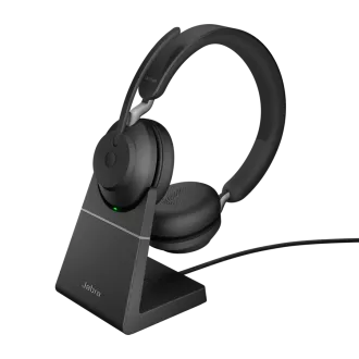 Jabra Evolve2 65/Stereo/USB/BT/Wireless/Stand/Black