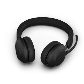Jabra Evolve2 65/Stereo/USB/BT/Wireless/Stand/Black