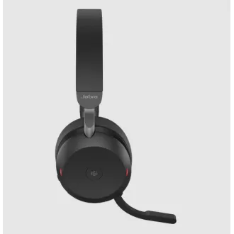 Jabra Evolve2 75/Stereo/ANC/USB-C/BT/Vezeték nélküli/Fekete