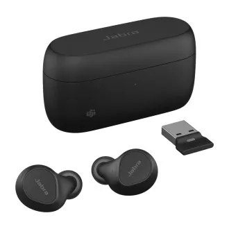 Jabra Evolve2 Buds/Stereo/ANC/USB/BT/Wireless/MS/Fekete