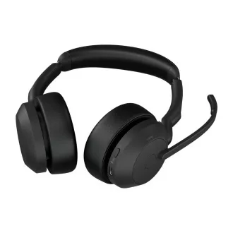 Jabra Evolve2 55/Stereo/ANC/USB/BT-USB/Vezeték nélküli/Fekete