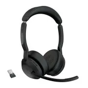 Jabra Evolve2 55/Stereo/ANC/USB/BT-USB/Vezeték nélküli/Fekete