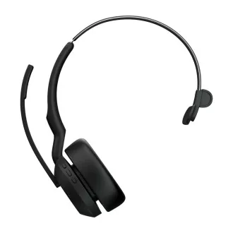 Jabra Evolve2 55/Mono/ANC/USB-C/BT-USB/Wireless/MS/Fekete