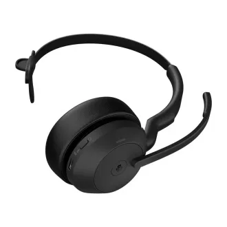 Jabra Evolve2 55/Mono/ANC/USB-C/BT-USB/Wireless/MS/Fekete