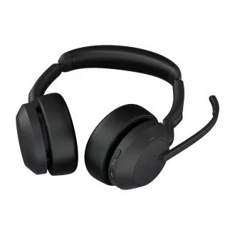Jabra Evolve2 55/Stereo/ANC/USB-C/BT-USB/Wireless/Stand/Black