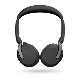 Jabra Evolve2 65 Flex/Stereo/ANC/USB-C/BT-USB/Wireless/MS/Fekete Jabra Evolve2 65 Flex/Stereo/ANC/USB-C/BT-USB/Wireless/MS/Fekete