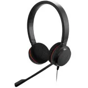 Jabra Evolve 20 SE, sztereó UC, USB C/A, bőr
