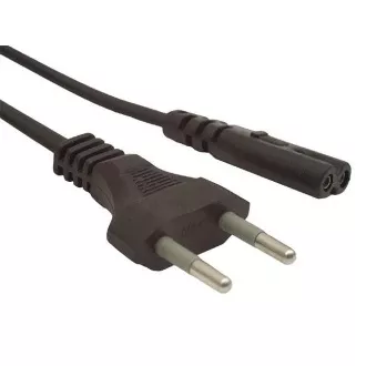 GEMBIRD tápkábel NTB 2pin C8-hoz, 1,8m