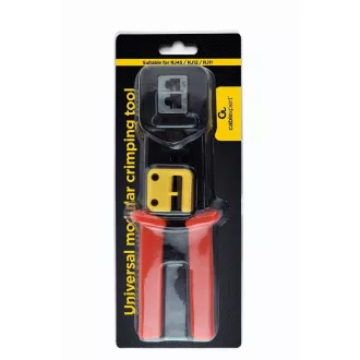 GEMBIRD Univerzális RJ45/RJ12/RJ11 krimpelő szerszám RJ45/RJ12/RJ11