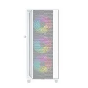 Gembird Fornax 4000 ARGB/Midi Tower/Transpar./Fehér