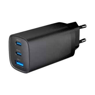 GEMBIRD PD töltő 1xUSB-A 2xUSB-C 67W fekete